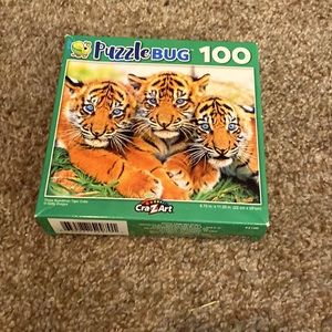 CraZart tiger puzzle, new never has been opened